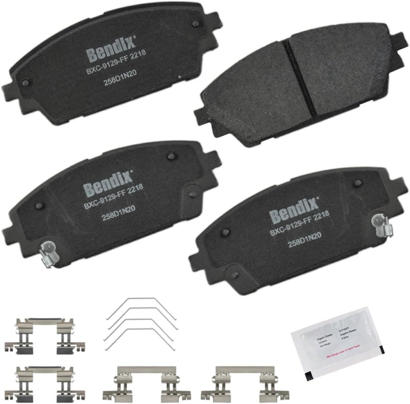 Bendix Priority1 CFC2218 Ceramic Front Brake Pads for Mazda 3 2024-2019, 3 Sport 2019 - Image 1